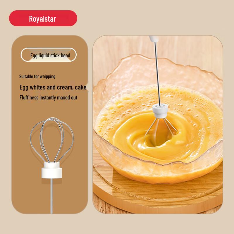 Royalstar Handheld Electric Milk Frother & Mixer