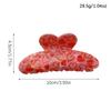 1pc Sweet Valentine's Day Heart ShapedHair Clip Cute Red Lip Grab, Love SharkClip, Ponytail Clip Hair Claw HairAccessory