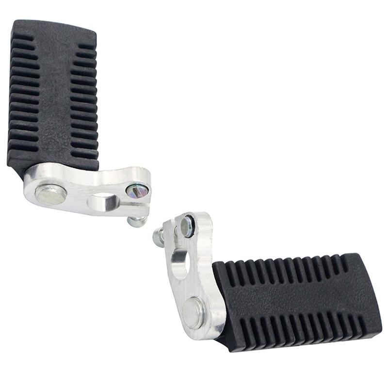 Motorcycle Rear Foot Pegs Rests Pedals Aluminum Alloy for 47cc 49cc Mini Pocket Bike Original Rear Footpegs Accessories 1 Pair
