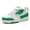 Anta Slip Resistant Abrasion Resistant Low top Skateboard Shoes Women's White Green 122238073-6