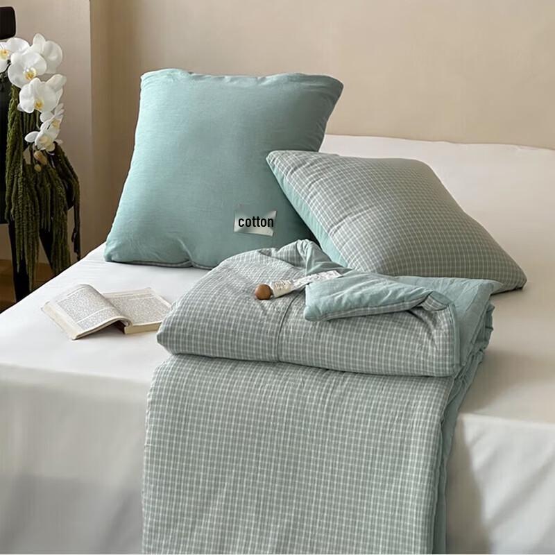 Muji Yarn-Dyed Multi-functional Pillow Blanket