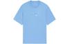 T Shirts Women's Blue Crew Neck Moderate Straight Fit AHSS924-2