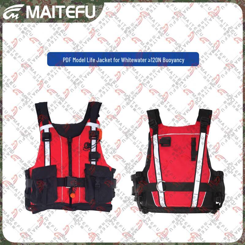 MAITEFU Heavy-Duty Rapid Water Rescue Life Vest