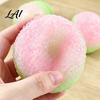 Anti-Anxiety Squeeze Toys 1/2Pcs Crunchy Stress Ball Sensory Toy Shapeable Textured Fidget Relief Bi-color Fake Waxberry Toy for Focus Aid