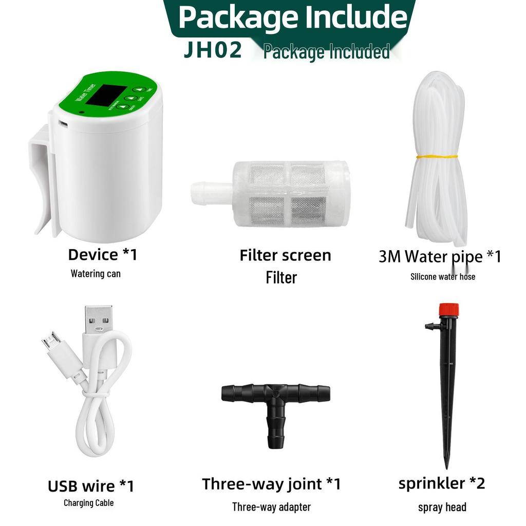 Smart Drip Irrigation Timer for Potted Plants - Automatic Watering Solution