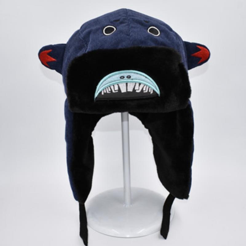 Chapeau Thunderbolt Femme Mignon Coton Homme Hiver Épaissi Chaud Protection Oreilles Automne Jeunesse Chapeau Locomotive