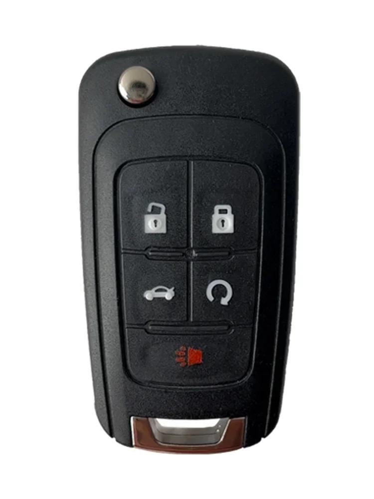 Yocasty Replacement 2 3 4 5 Button Remote Flip Car Key Shell Case Cover For Opel Chevrolet Cruze Lova Camaro Impala Spark
