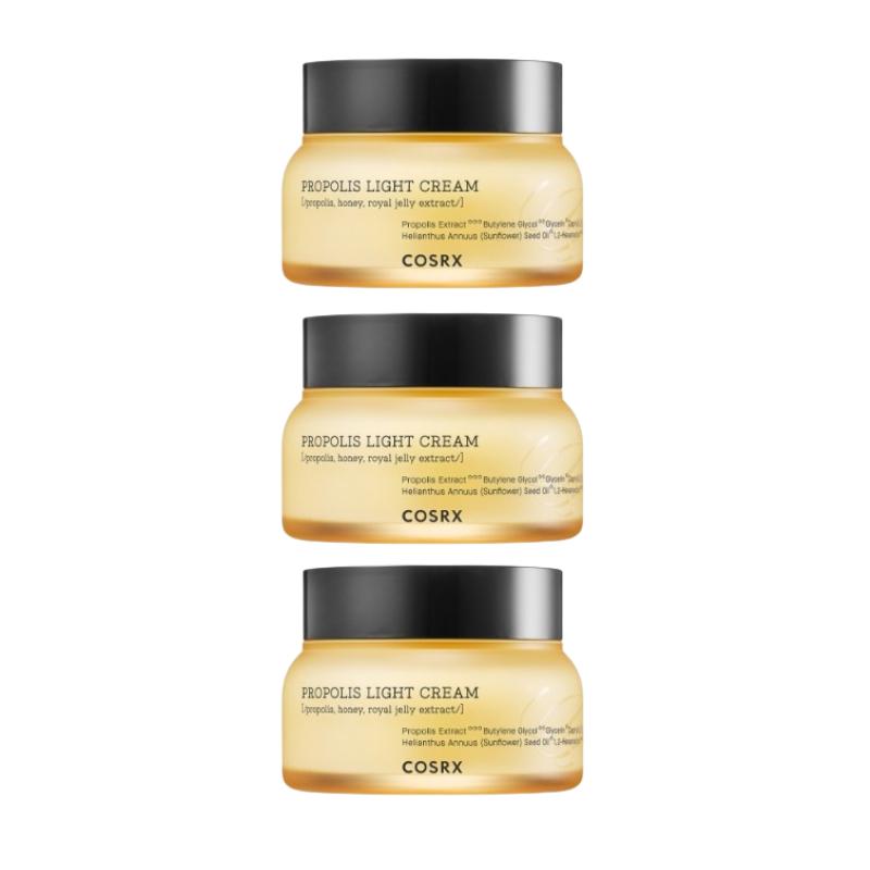 COSRX Full Fit Propolis Light Cream 65ml – Nourishing Honey & Propolis Moisturizer, Lightweight Hydrating Cream for Radiance & Barrier Care