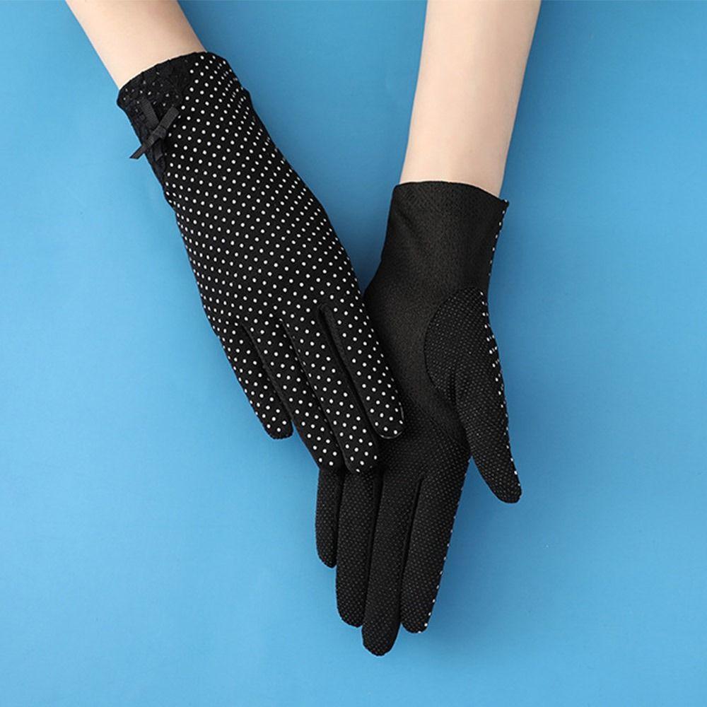 Touch Screen Summer Sunscreen Gloves UV Protection Anti-UV Mittens Cycling Driving Gloves Running