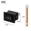 Waterproof Marine Boat Rocker Switch Round 12V 3 Pin ON OFF Toggle Button Pre Wired For Car Motorcycle RV Dashboard Modification