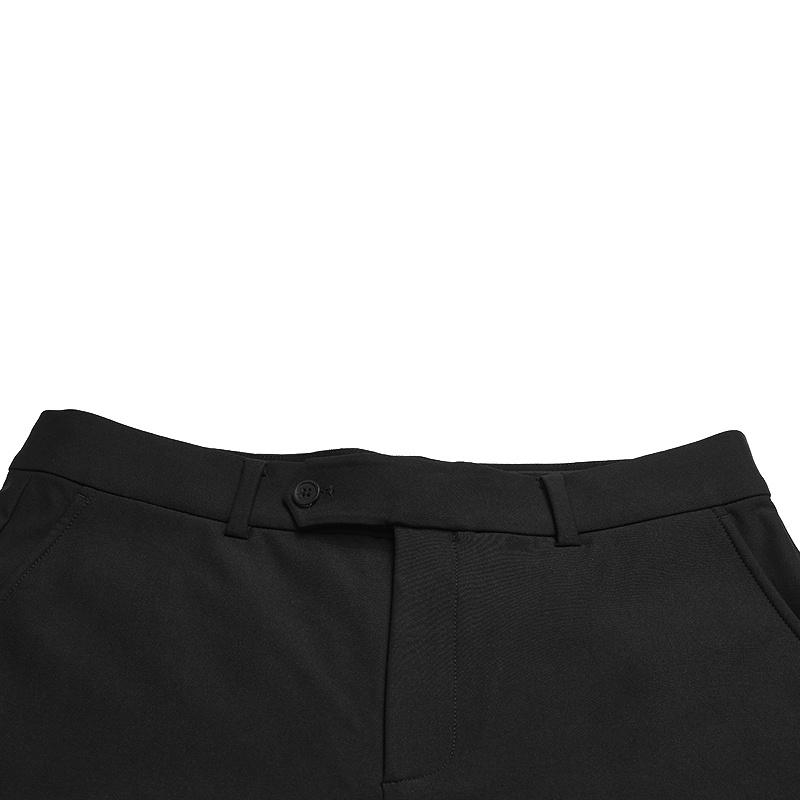 Fila Classic Minimalist Comfortable Versatile Woven Casual Pants Men Bottoms Deep-Black A11M615807FBK