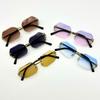 New in Rimless Sunglasses Women  Trendy Fashion Glasses Sunscreen Shades Luxe Femme Lentes  Mujer Lunette Soleil Femme