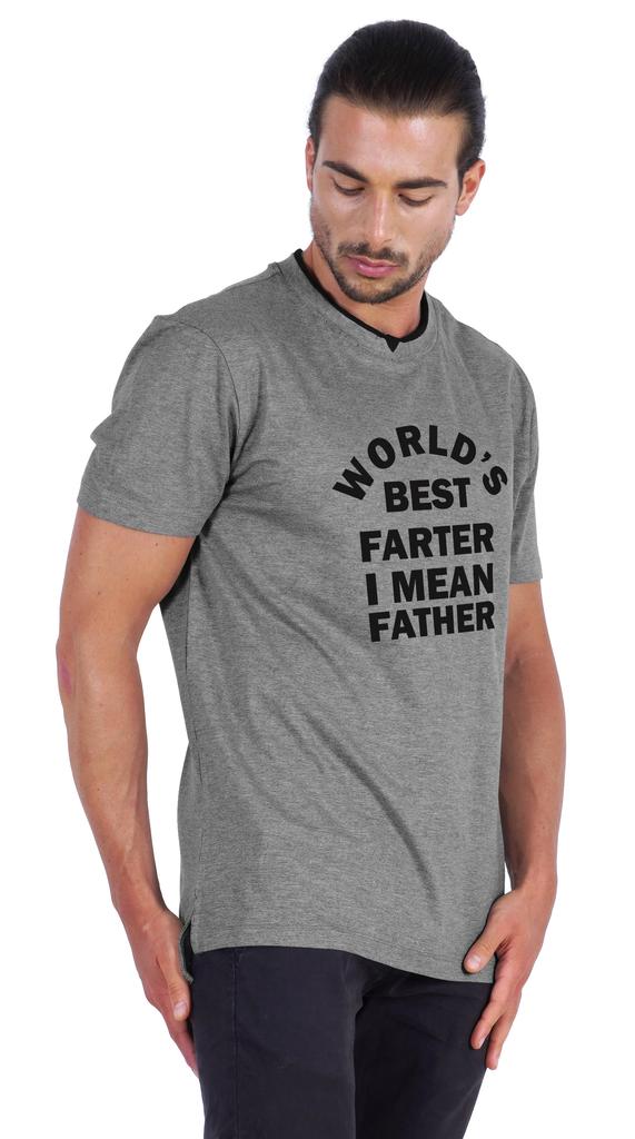 Inkmeso Grafisches Zitat "Weltbester Pupser Ich meine Vater" T-Shirt Für den besten Papa Herren Trikot