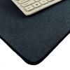 Extra Large Thick Cotton Linen Mouse Pad – Solid Color Desk Mat for Office & Computer Use