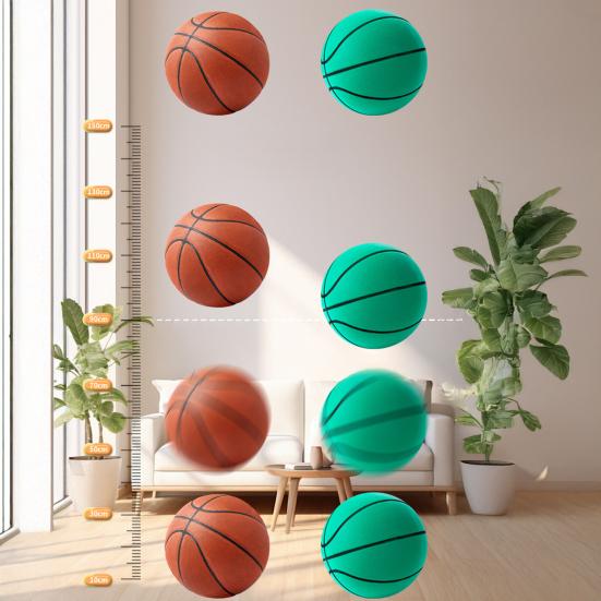 Quiet Indoor Ball Slip-Resistant Rebound Control Basketball Basketball Silent Foam Training for Home Practice