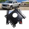Car Seat Swivel Mount Plate 360° Rotation Passenger Seat Swivel Base Replacement Carbon Steel Seat T