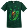 Spotted Beetle T Shirt Colorful Tropical Leaf Nature Art Graphic Tee Gift Idea
