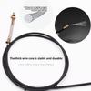 Premium Drum Brake Cable - Wear-Resistant, Flexible, Compatible with Most 2-Wheel Vehicles, Long-Lasting Brake Performance