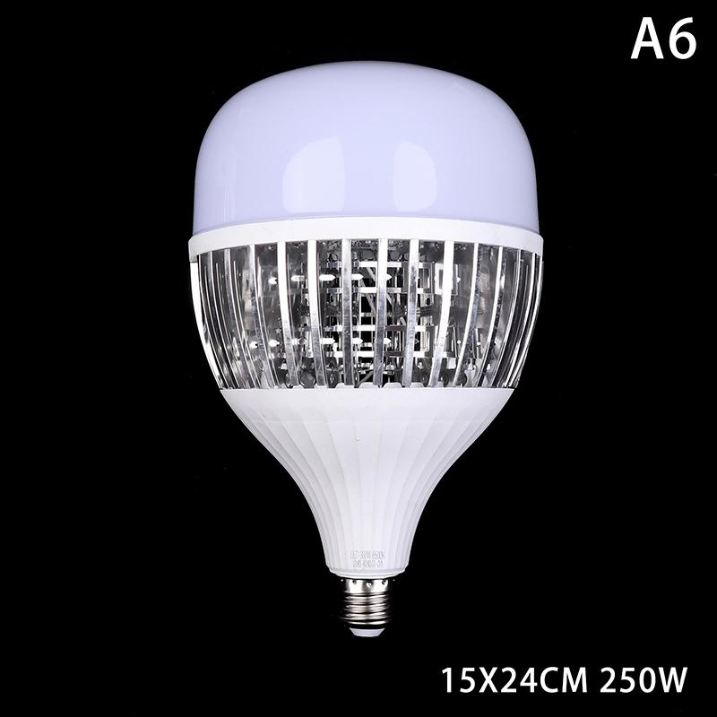 

1 шт. высокомощная светодиодная лампа E27, светильник для гаража, 220 В, для домашнего освещения, 50-300 Вт, лампочки высокой яркости 250W