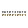 20pcs Alloy Beard Beads Retro Hair Tube Beads Jewelry DIY Pendant for Bracelet Necklace Making