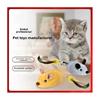 Automatic Sensing Moving Mouse Interactive Cat Toys Electronic Remote Squeaky Cat Toy For Kitten USB Rechargeable Pet Plush Toy