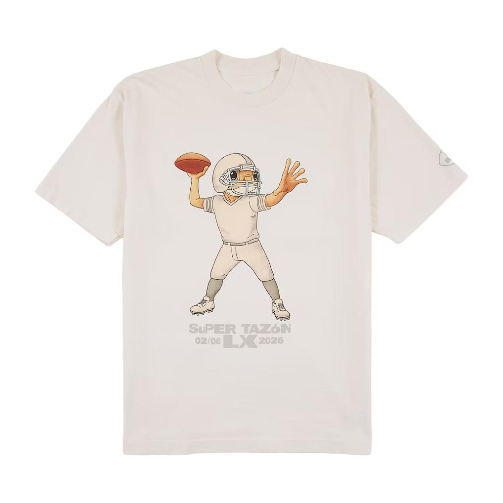 

Rap Singer Bad Bunny Super Bowl Printed Cotton Tshirt Summer New Unisexs and Womens Clothing Fashion Casual Hiphop Tshirt 4XL