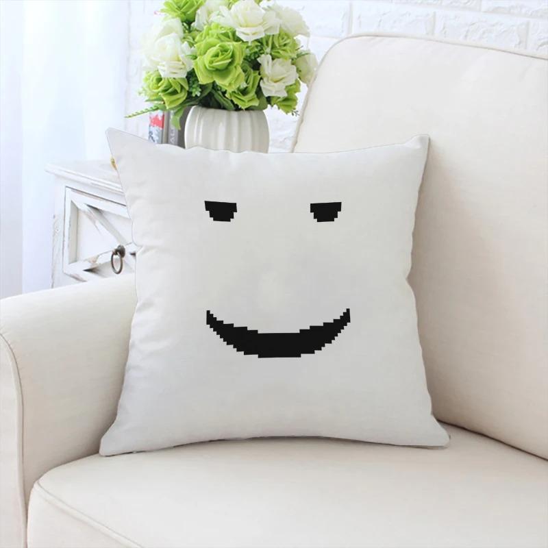 Creative Expression Pattern Pillowcase Car Ornaments Office Living Room Sofa Home Pillowcase