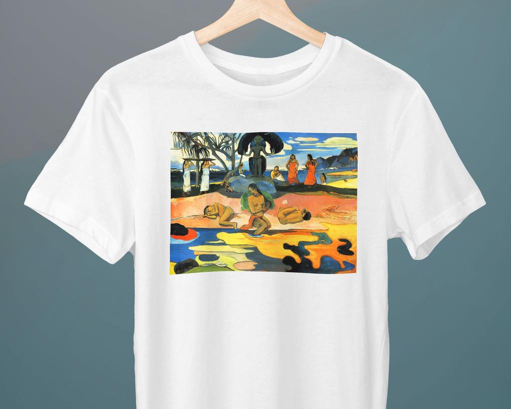 Day of the God Paul Gauguin Painting Unisex T-Shirt Art T-Shirt Gift for Her Gift for Him Art Lover Gift