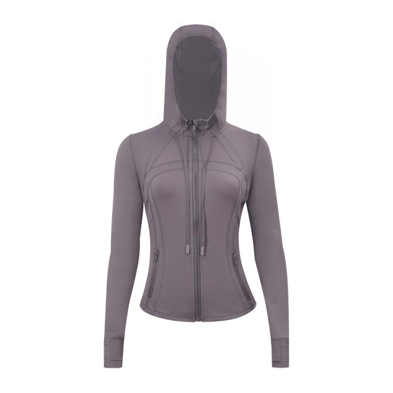 Lulu Original Women's Breathable Yoga Jacket - Spring/Autumn Fitness Top
