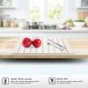 Large Dish Drying Mat Foldable Water-absorbing Diatomaceous Earth Mat Quick Dry Pad for Kitchen Counter