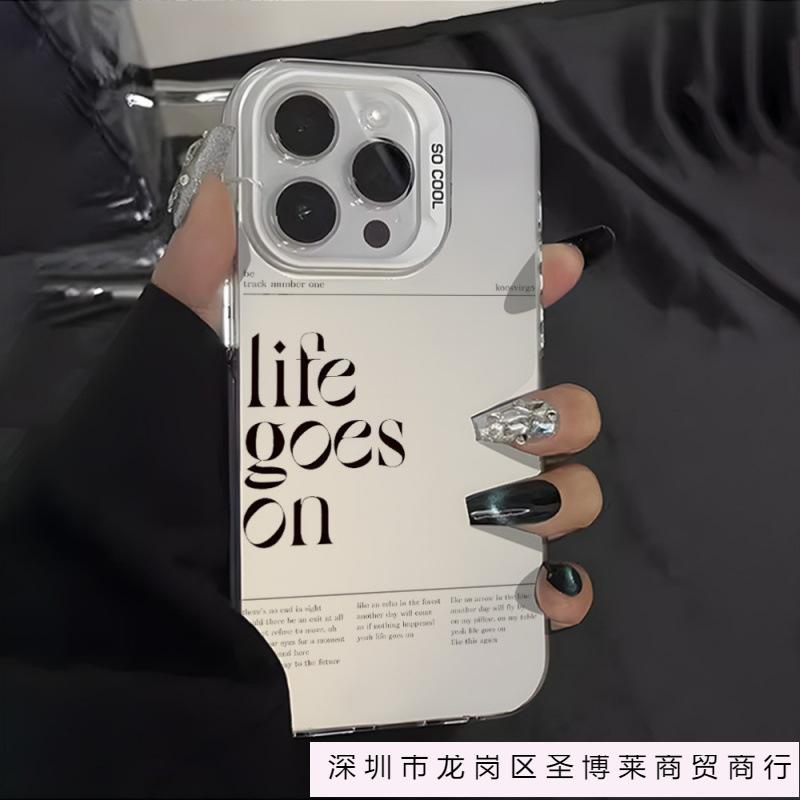 The English Letters Are Compatible with iPhone 16 Cases, iPhone 13/14/15, 15 Color Silver, 11 Pro Max Shockproof XS/XM
