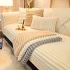 Modern Short Plush Sofa Covers,Non-Slip Sofa Pad, Pet Friendly Thick Autumn Winter Furniture Protector One-Piece Design for Armchair To Sectional Sofa