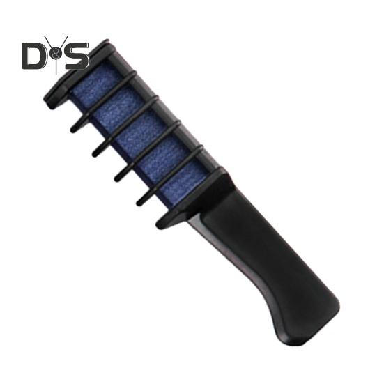 10 Colors Hair Dye Comb Washable Temporary Hair Chalk Kids Adults Disposable Hair Color Powder Applicator Brush Christmas Halloween Cosplay Makeup
