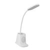 LED Desk Lamp Reading Light Study Table Light with Pen Holder Flexible Gooseneck 3 Color Modes for Bedside Office