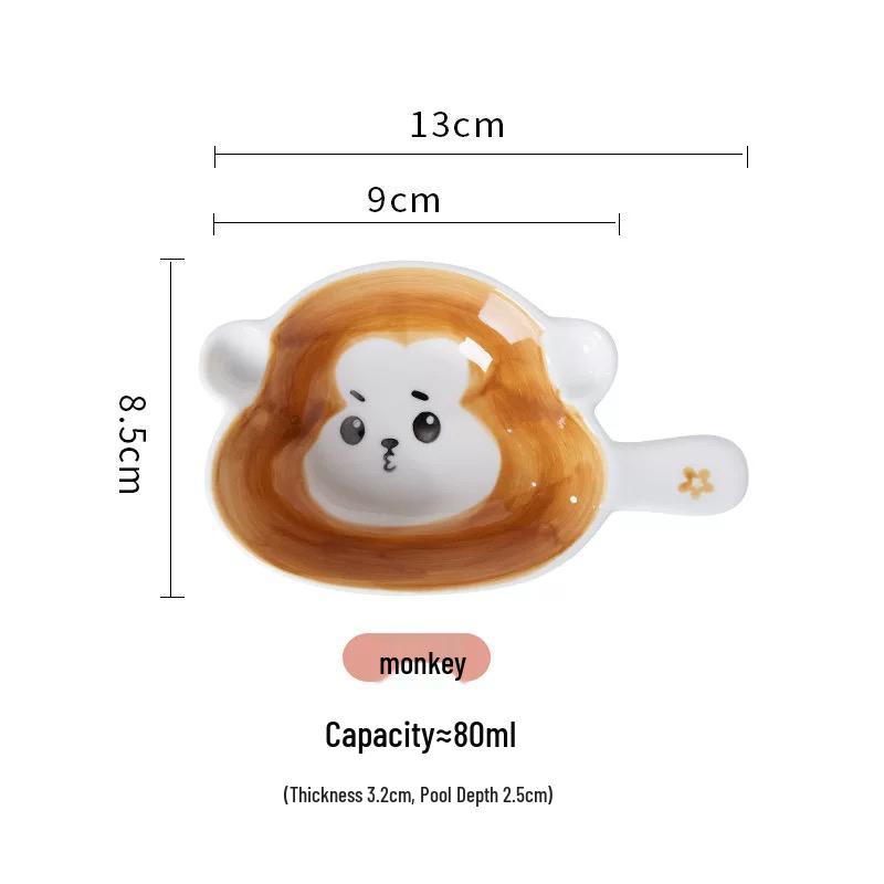 

Ceramic Ink Dish & Brush Rest for Calligraphy and Painting