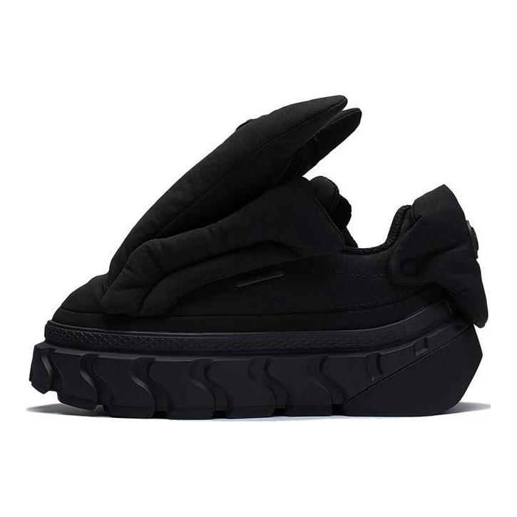 Li Ning Trace, Flow, Strange Blessing Resistenti all'abrasione Traspiranti Scarpe Sportive Casual High top Donna Nero AGCS226-3