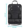 Car Seat Back Rear Seat Storage Car Kick Large Capacity Storage Multifunctional Seat Seat Storage Protective Easy Car Interior Storage Bag Pocket,