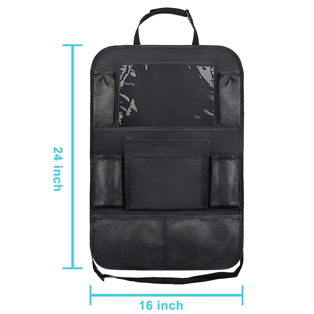 Car Seat Back Rear Seat Storage Car Kick Large Capacity Storage Multifunctional Seat Seat Storage Protective Easy Car Interior Storage Bag Pocket,
