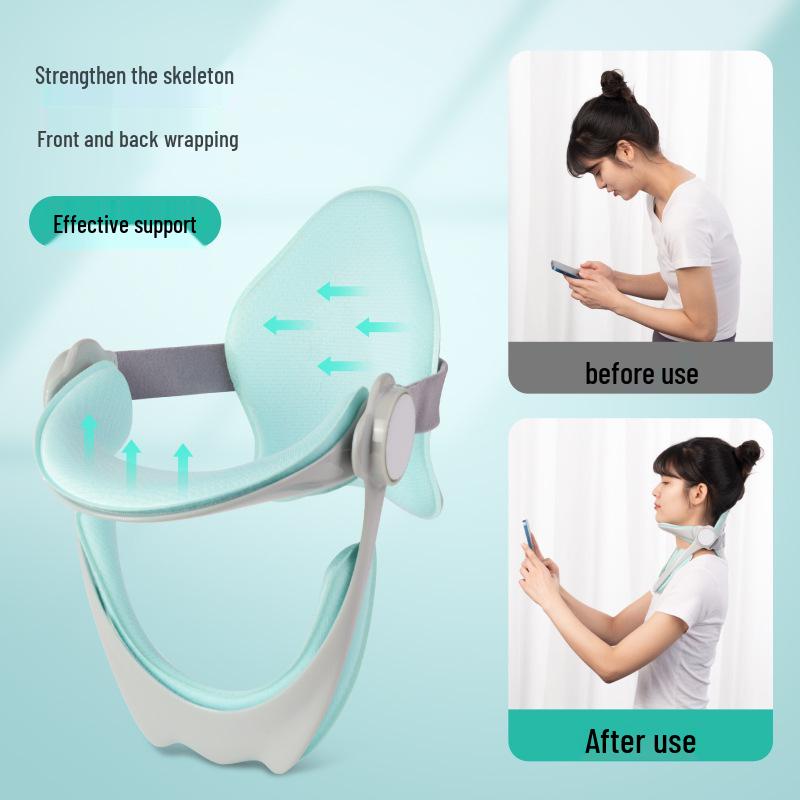 Fifth Gen Adjustable Neck Support for Adults and Children – Improved Anti-Head-Down Corrector