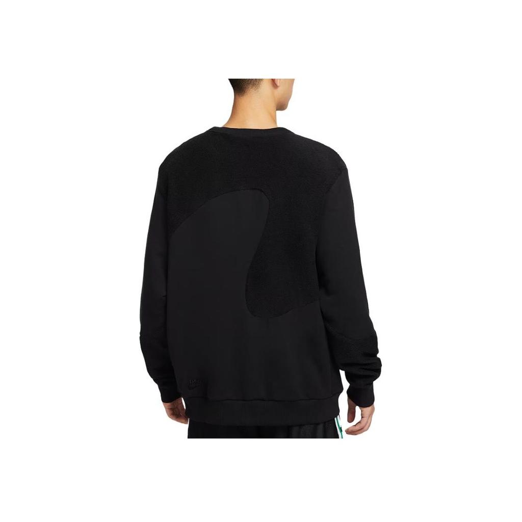 Nike Long Sleeve Crew Neck Pullover Sweatshirt Men Sweatshirt Black HV1909-010