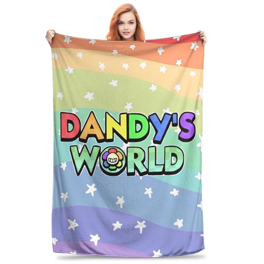 Dandys World Print Blanket for Men and Women Warm Cozy Fluffy Throw Blanket for Bed x Inches Multiple Sizes Available