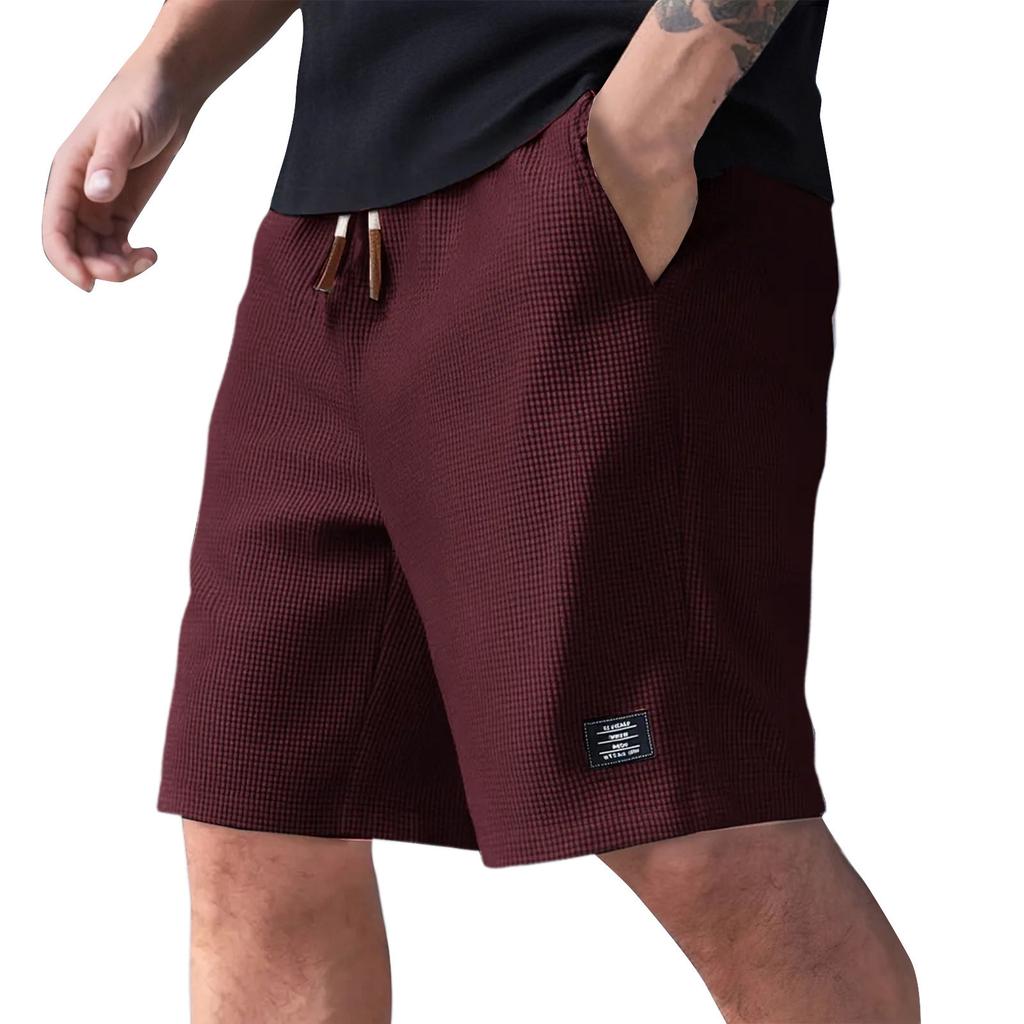 Men's Summer Color Casual Multi-Pocket Sport Cargo Shorts