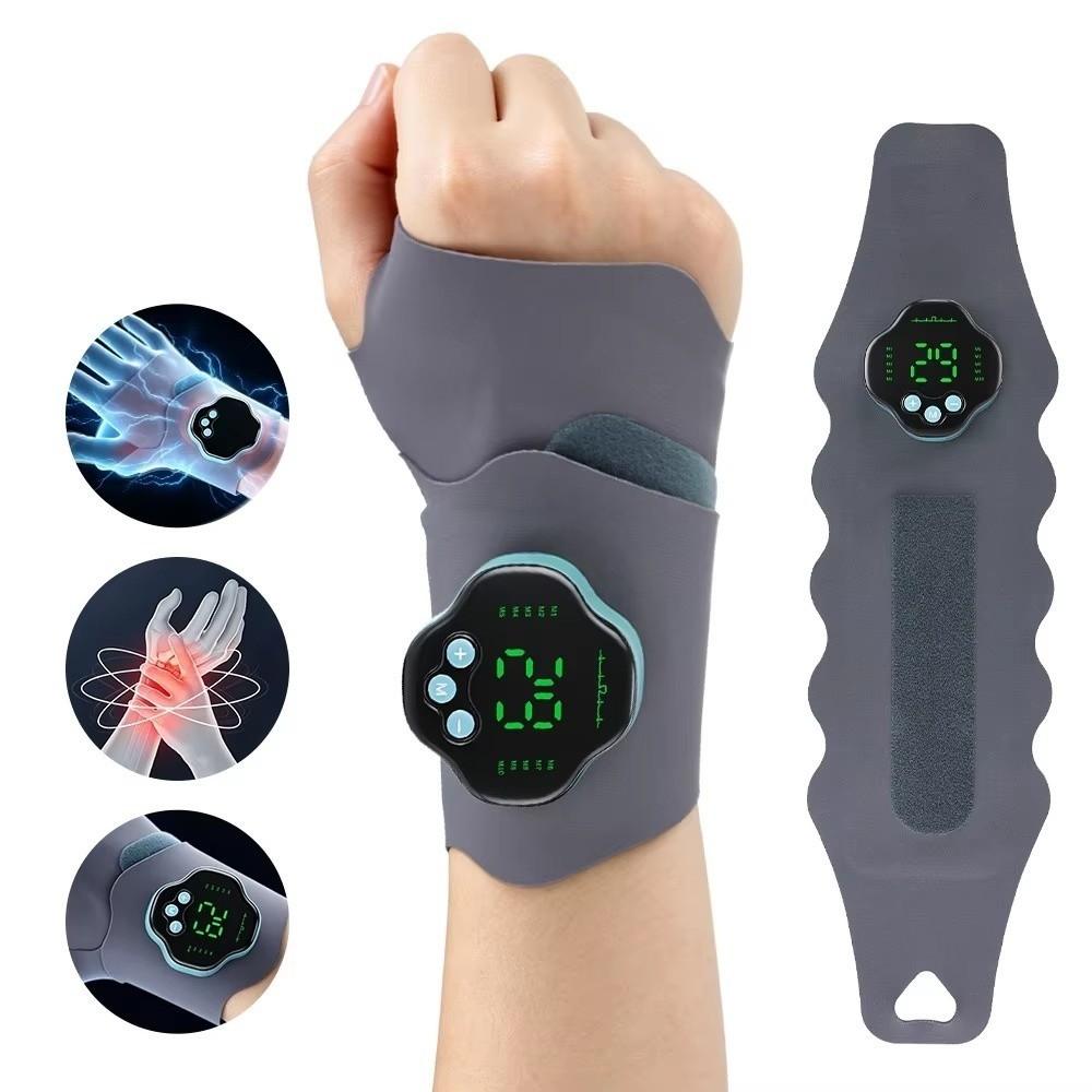 Cordless Hand Massage Protector Vibration Wrist Support Brace EMS Wrist Massager Carpal Tunnel