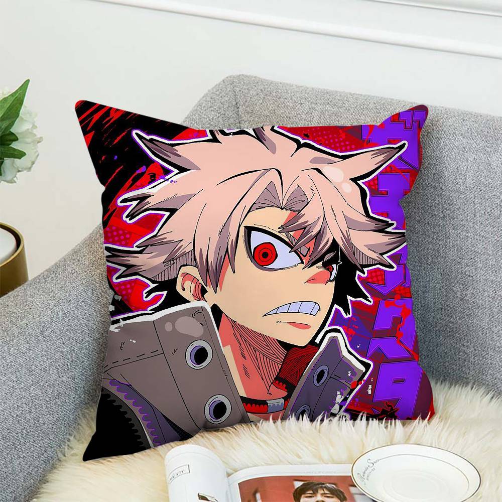 Anime Gachiakuta Pillow Case Double-Sided Printing Cushion Cover 45x45 Decorative Cushions Sofa Home Decor Soft Pillowcase