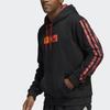 Adidas Year Of The Tiger Limited Contrast Print Hoodie, Men Black Tops HF5879