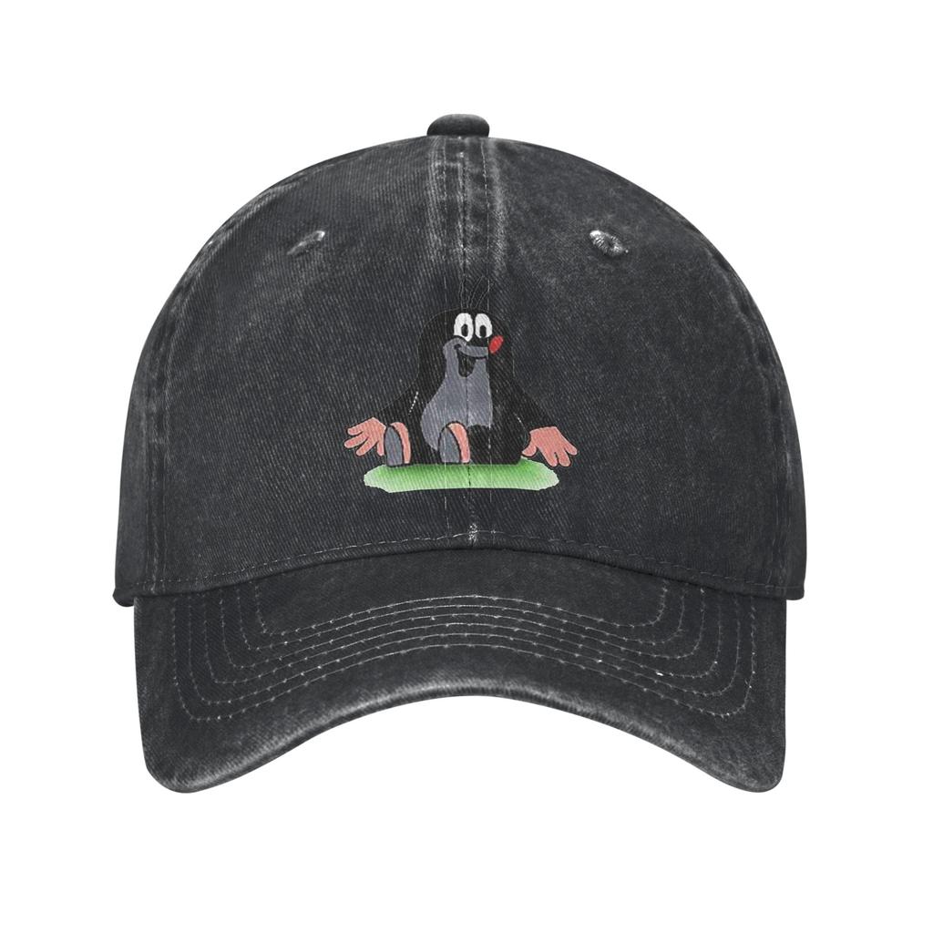 Mole Happy Krtek Denim Cap Casual Baseball Caps Adjustable Hat Summer Unisex Baseball Hats