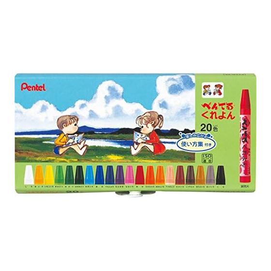 Pentel Pentel Kureyon 20-цветный набор PTCR-20