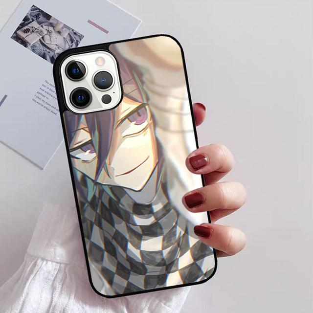 Kokichi Ouma Phone Case for iPhone 11 12 13 14 Pro Max Mini XR XS SE 2020 6 7 8 Plus Samsung S21 S22 Coque Fundas