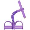 WEZHO 6-Tube Pedal Resistance Band Yoga & Sit-Up Trainer