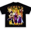 2026 neue Dragon Ball Herren und Damen T-Shirts Son Goku Anime Frühling Kurzarm Trendiger Stil